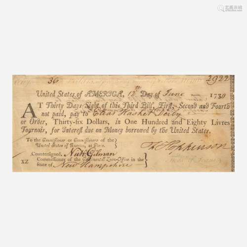 [Americana] [Declaration of Independence] Hopkinson, Francis...