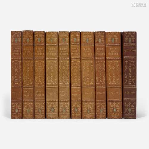 [Fine Bindings] Horace The Odes and Epodes of Horace