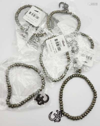 (8) DEVI RAO STERLING BRACELETS