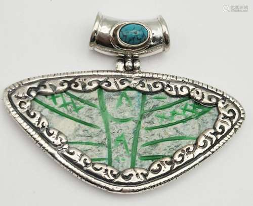 SOUTHWESTERN STERLING SLIDER PENDANT WITH