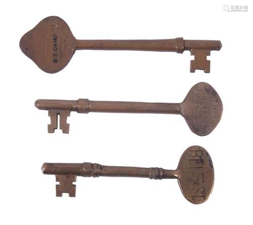 (3) STEAMSHIP KEYS