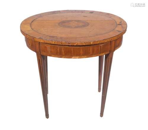 ITALIAN DIRECTOIRE SIDE TABLE