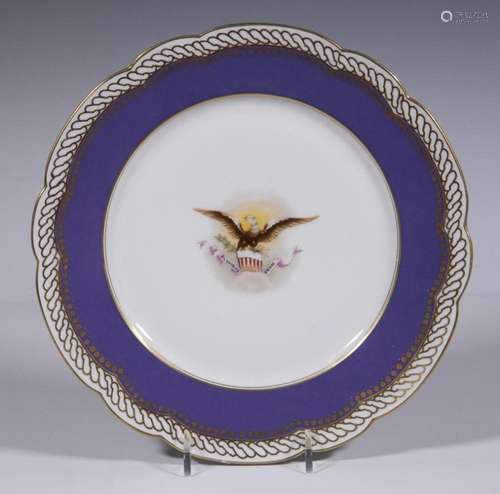 HAVILAND LIMOGES CENTENNIAL ABRAHAM LINCOLN PLATE