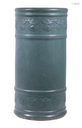 ARTS & CRAFTS POTTERY UMBRELLA STAND