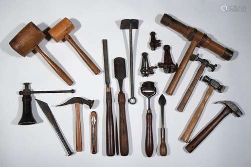 (18) EARLY SHIPWRIGHT'S TOOLS