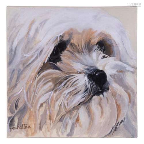 TERRIER PORTRAIT BY PATRICIA HATTAN