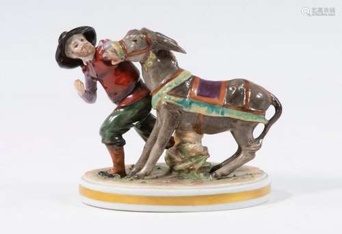 LUDWIGSBURG PORCELAIN FIGURINE