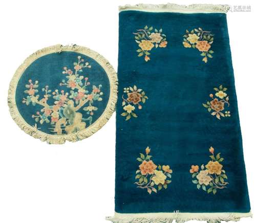 (2) CHINESE RUGS