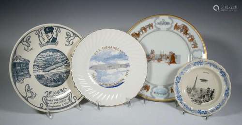 ZEPPELIN CHINA PLATES