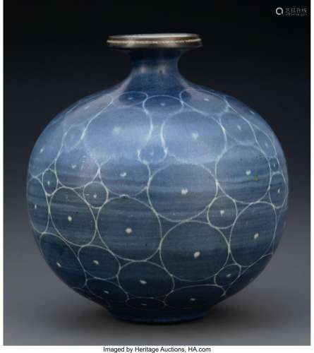 Harrison McIntosh (American, 1914-2016) Vase Glazed stonewar...