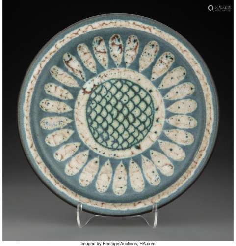 Harrison McIntosh (American, 1914-2016) Plate Glazed stonewa...