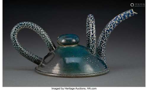 Walter Keeler (British, b. 1942) Teapot Glazed earthenware 5...