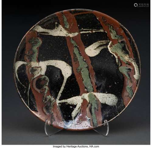 Shoji Hamada (Japanese, 1894-1978) Large Bowl Glazed stonewa...