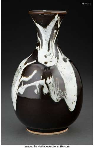 Shoji Hamada (Japanese, 1894-1978) Bottle Glazed stoneware 9...