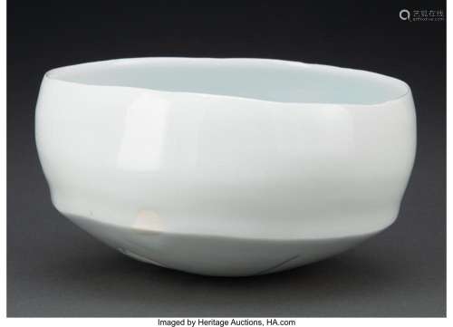 Yoshikawa Masamichi (Japanese, b. 1946) Tea Bowl Glazed porc...