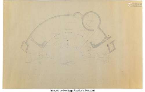 Frank Lloyd Wright (American, 1867-1959) 'Solar Hemicycl...