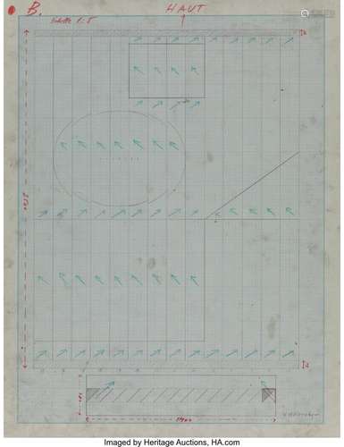 Victor Vasarely (French, 1906-1997) Studies for Jerusalem Wa...