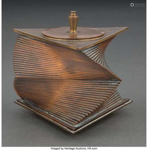 John Otar (American, 1891-1939) Box, 1933-1936 Copper, brass...