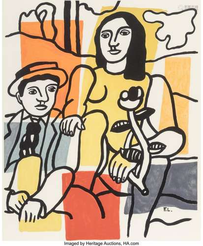 After Fernand Leger (French, 1881-1955) Le Couple, circa 198...