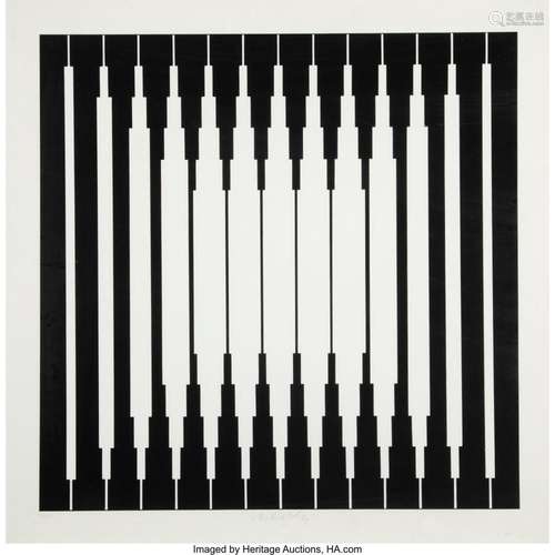 Victor Vasarely (French, 1906-1997) Untitled, late 20th cent...