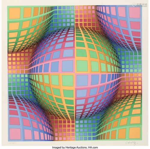 Victor Vasarely (French, 1906-1997) Untitled, late 20th cent...