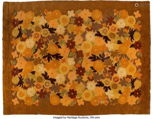 American School (20th Century) Rug, late 20th century Hand-t...