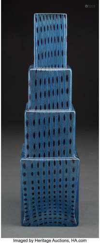 Bertil Vallien (Swedish, b. 1938) Vase Skyscraper, Model 400...