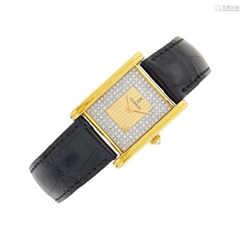 Corum Two-Color Gold and Diamond Wristwatch, Ref. 27332