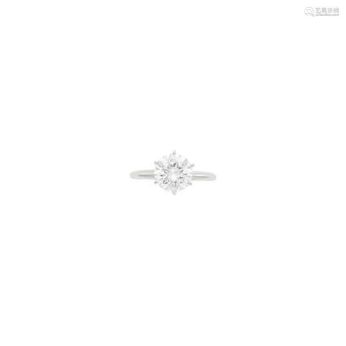 White Gold and Diamond Ring