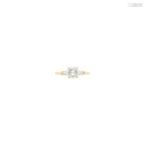 Gold and Diamond Ring