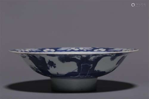 A Chinese Blue and White Porcelain Bowl