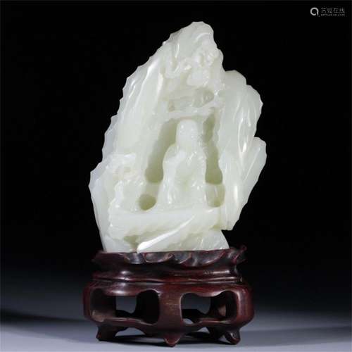 A Chinese Carved Jade Decoration