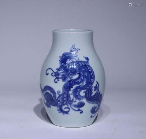 A Chinese Blue and White Porcelain Jar