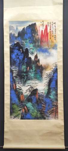 A Chinese Scroll Painting