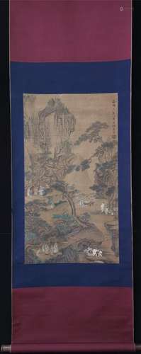 A Chinese Scroll Painting