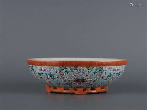 A Chinese Famille-Rose Porcelain Bowl