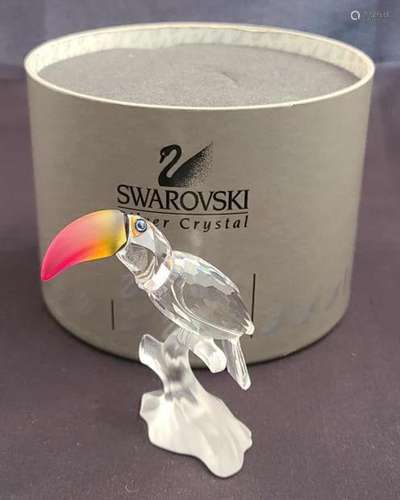 Swarovski Crystal Feathered Beauties Toucan