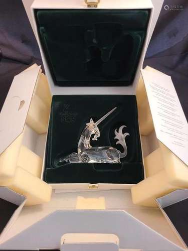 Swarovski Crystal SCS Fabulous Creatures Unicorn