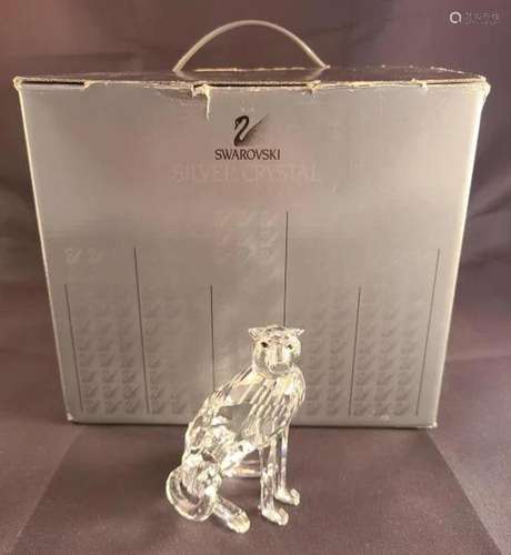 Swarovski Crystal 7610 African Wildlife Cheetah