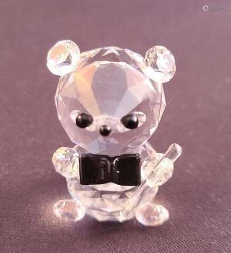 Crystal Bow Tie Bear - Not Swarovski