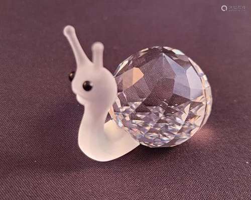 Swarovski Crystal 7648 Frosted Snail