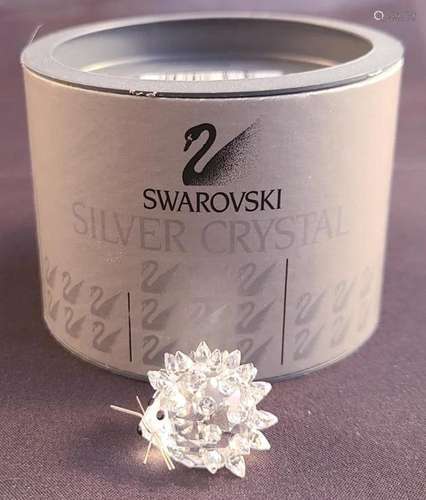 Swarovski Crystal 7606 Mini Hedgehog with Whiskers