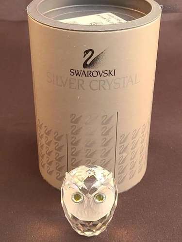 Swarovski Crystal 7636 Sitting Owl