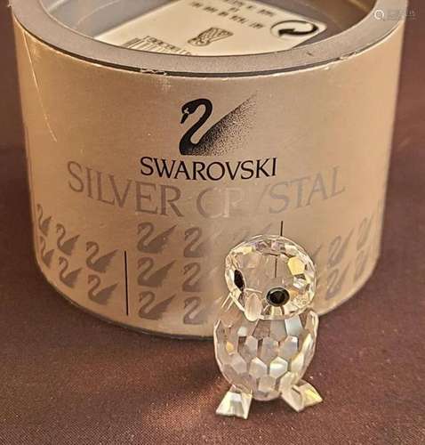 Swarovski Crystal 7636 Small Owl Owlet