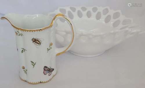 Westmorland Bowl & Godinger China Pitcher