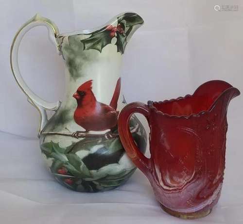 2 Vintage Pitchers - Imperial & Hautman Brothers