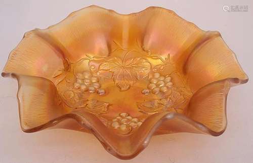 Dugan Heavy Grape Marigold 7" Small Bowl