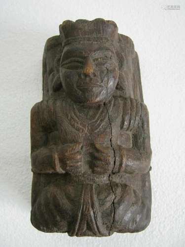 Hand carved wooden figure