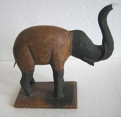 Wood elephant iron fittings