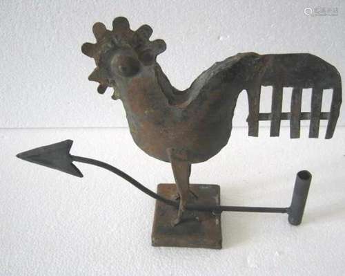 Iron Rooster Weather Vane